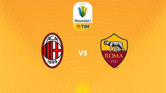 PRIMAVERA 1 - AC Milan vs AS Roma 1-7