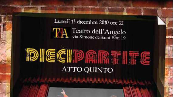 Teatro dell'Angelo: lunedì 13 dicembre Real-Roma 1-2