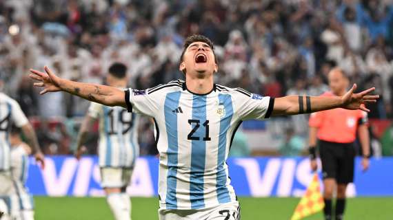 Argentina - Colpo alla spalla in allenamento per Dybala