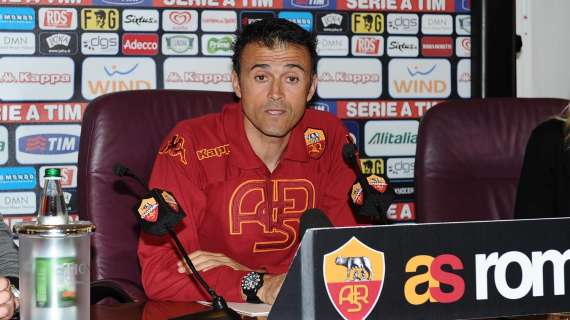 Luis Enrique: "Credo che De Rossi rimarrà. Non ho chiesto altri attaccanti alla società" AUDIO!