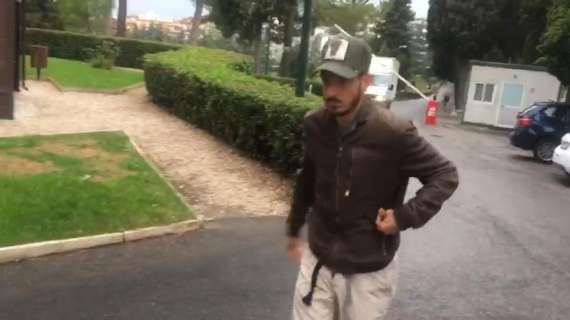 Visita di controllo a Villa Stuart per Florenzi. FOTO! VIDEO! 