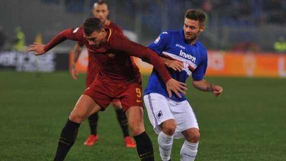 I numeri di... Roma-Sampdoria 0-1 - 3 punti nelle ultime 6 gare. Ottavo attacco in Italia. Dzeko non pervenuto