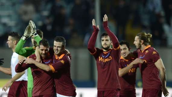 Prova di forza e di orgoglio della Roma: Destro a valanga contro la sua ex squadra, Totti onnipresente 