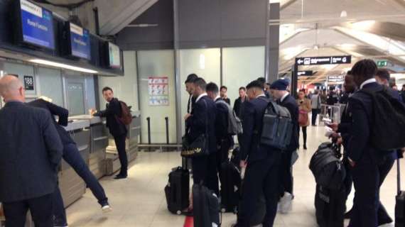 Twitter, il Lione è arrivato a Roma. FOTO! VIDEO!