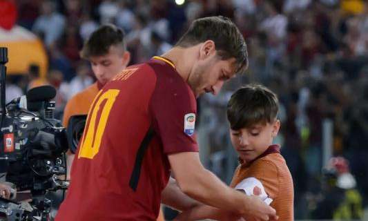 Totti, Rossi e Pellegrini gli sportivi più amati dai bambini