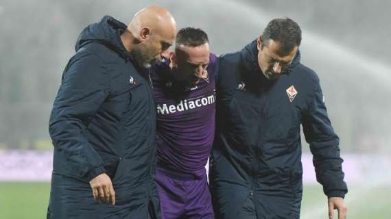 Fiorentina, Ribery deve operarsi: salta la gara con la Roma