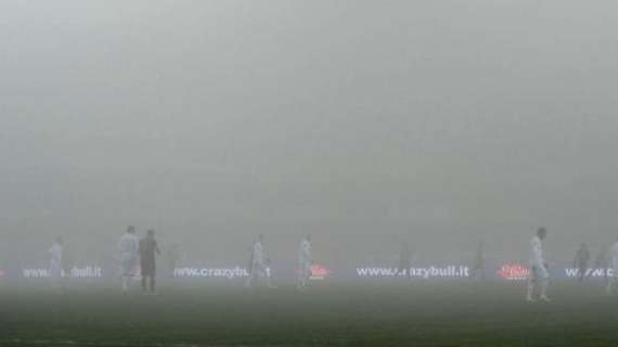 Sassuolo-Roma, per ora niente nebbia al Mapei Stadium