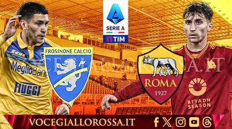 Frosinone-Roma - La copertina del match. GRAFICA! 