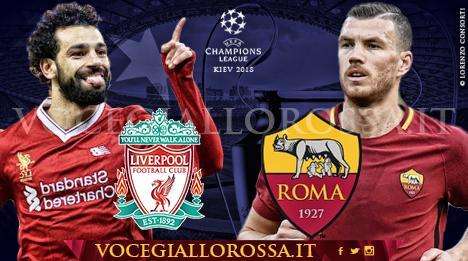 Liverpool-Roma - La copertina. GRAFICA!
