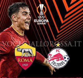 Roma-Salisburgo - La copertina del match. GRAFICA!