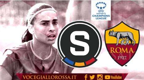 Women's Champions League - Sparta Praga-Roma 1-2, le giallorosse vincono in rimonta grazie a Bartoli e Haavi
