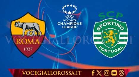 Women's Champions League - Roma-Sporting CP - La copertina del match. GRAFICA!