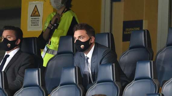 Ryan Friedkin in tribuna per Roma-Fiorentina