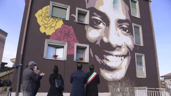 Roma Cares, a Colleferro un murale per Willy Monteiro Duarte. FOTO! VIDEO!