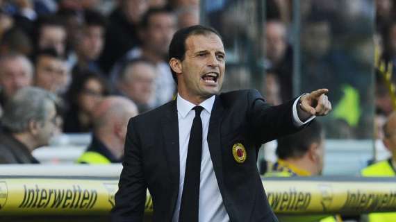 Milan, Allegri: "Sono sempre stato convinto che la Roma avrebbe fatto bene"