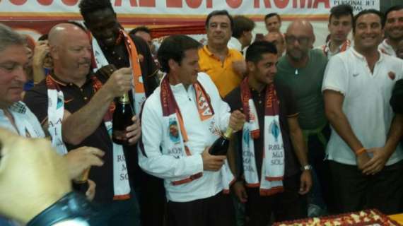 PINZOLO - Cena di AIRC e UTR, Yanga-Mbiwa: "Il gol al derby mi ha cambiato la vita". Iago: "Non mi aspettavo questo affetto". Garcia: "I tifosi meritano emozioni". FOTO! VIDEO!