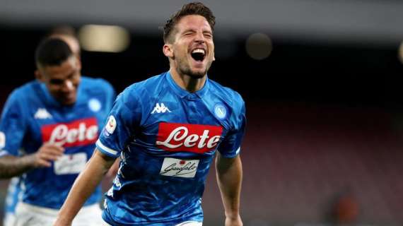 Napoli, Mertens: "La Roma è forte, è una partita sempre difficile"