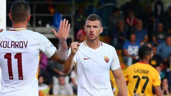 Il Migliore Vocegiallorossa - Dzeko è il man of the match di Benevento-Roma 0-4