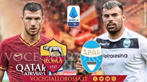 Roma-SPAL - La copertina del match