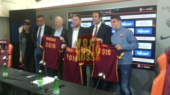 TRIGORIA - Conferenza di presentazione del ritiro di Pinzolo. Perotti: "Importante che i migliori rimangano". FOTO!