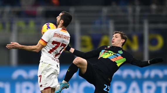 I numeri di...  Inter-Roma 2-0 - Giallorossi troppo sterili in avanti, Mkhitaryan prova ad accendere la luce