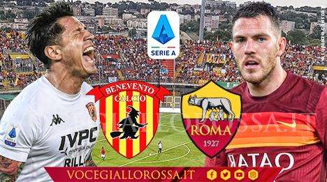 Benevento-Roma - La copertina del match
