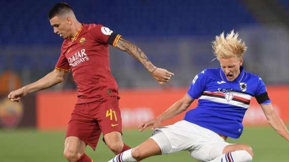 Roma-Sampdoria 2-1: Ibañez nota lieta