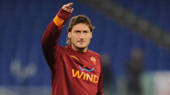 Totti: "La Champions voglio vincerla con la maglia della Roma"