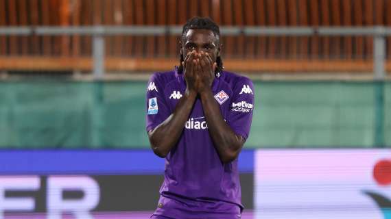 Fiorentina, Kean prova a recuperare per la Roma