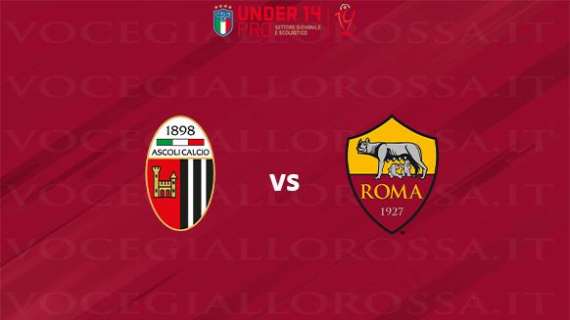 UNDER 14 - Ascoli Calcio 1898 FC vs AS Roma 1-2