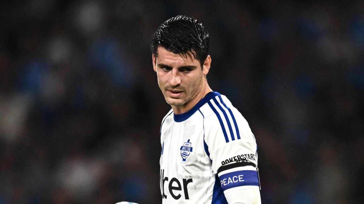 Como, Morata out contro la Roma: lesione all’adduttore