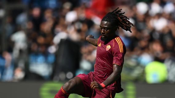 Lazio-Roma 0-1 - L'esultanza di Koné dopo il fischio finale. VIDEO!
