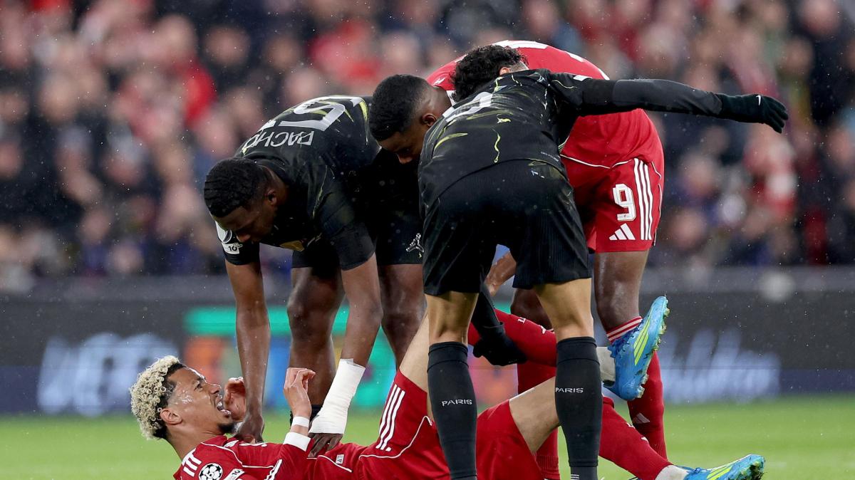 Liverpool, Ekitike brutto infortunio, Mondiale a rischio