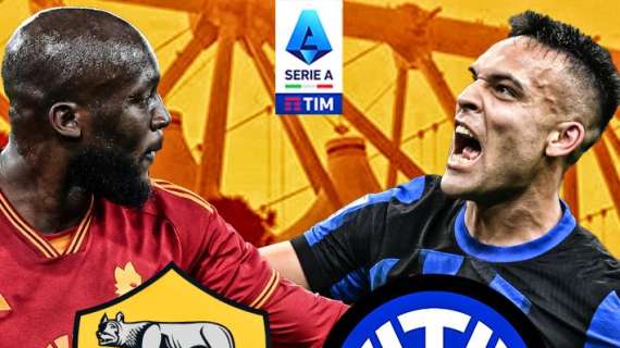 Roma-Inter - La copertina del match. GRAFICA!