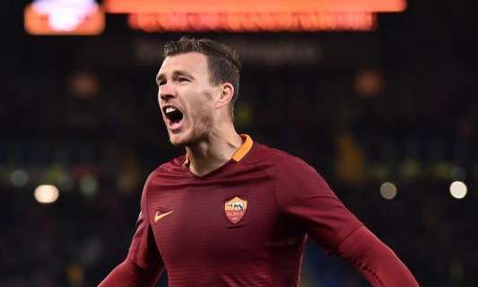 Giannini: "Dzeko è come Ibrahimovic ma con meno cattiveria"