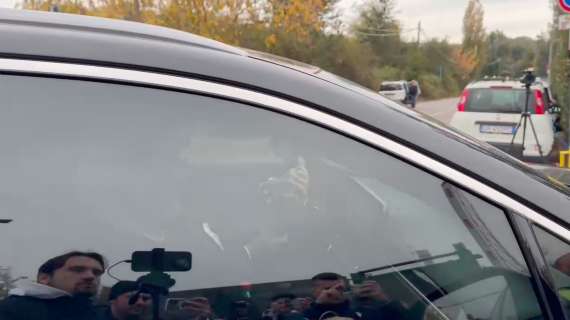 Claudio Ranieri è arrivato a Trigoria. VIDEO!