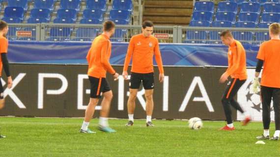 Shakhtar Donetsk, rifinitura in vista della Roma. VIDEO!