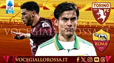 Torino-Roma - La copertina del match. GRAFICA!