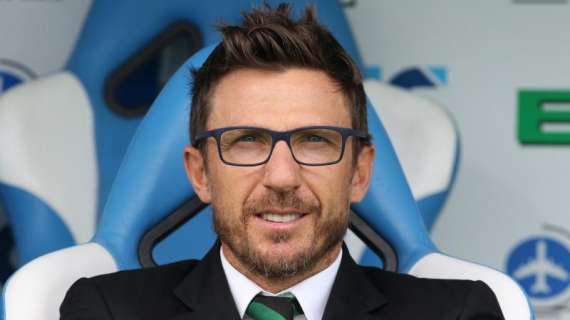 Di Francesco: "Totti allenatore? Meglio dirigente, ma mai dire mai..."