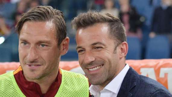 Del Piero: "Roma e Juventus hanno rappresentato l'Italia in Europa. Speriamo ci facciano divertire stasera"