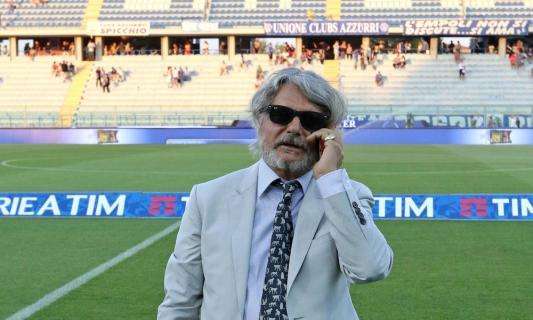 Sampdoria, Ferrero insiste: "Una squadra come la Roma deve batterci senza dubbi"