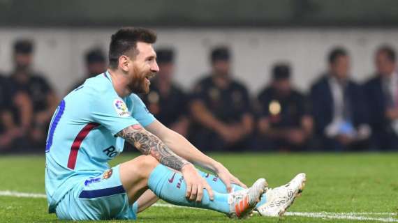 Barcellona, Messi: "Ho un problema al muscolo ischio-adduttore. Spero di esserci contro la Spagna"