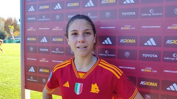 Roma Femminile, Giugliano: "Sto facendo più gol, ma devo continuare a migliorare. Non avevo dubbi sul fatto che potevamo rimontare la gara". VIDEO!