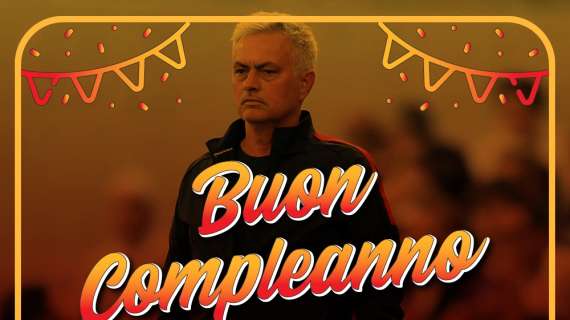 Il privilegio di averlo avuto dalla parte dei romanisti: tanti auguri José. GRAFICA!