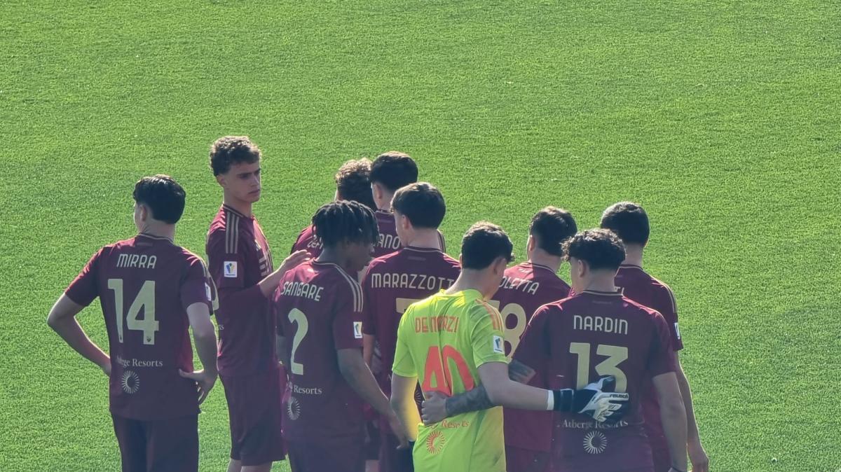 Roma Primavera, Maccaroni: "Il gol del Cesena? Zelezny viene spinto. Soddisfatto per la mia prima rete"