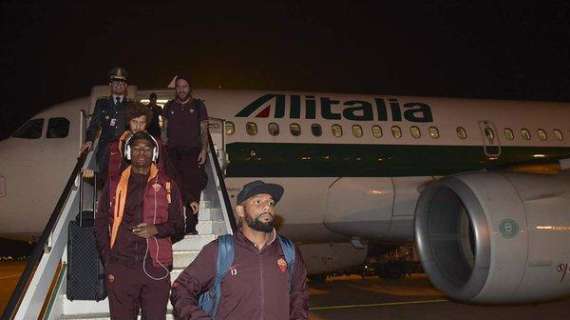 Roma arrivata a Milano. FOTO!