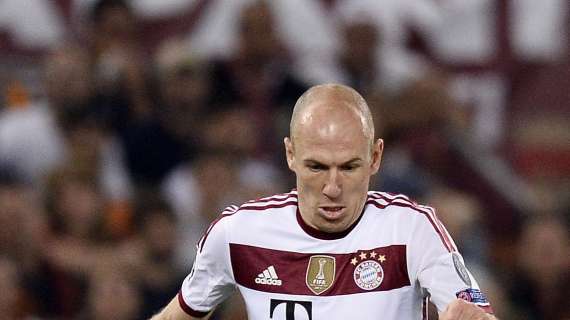 Bayern, stop per Robben. Irritazione a un nervo