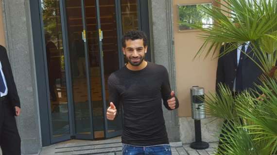 Terminate le visite di Salah a Villa Stuart. FOTO!  VIDEO!