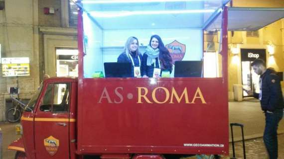 L'iniziativa AS Roma Brand Ambassadors a Via del Corso. FOTO! VIDEO!