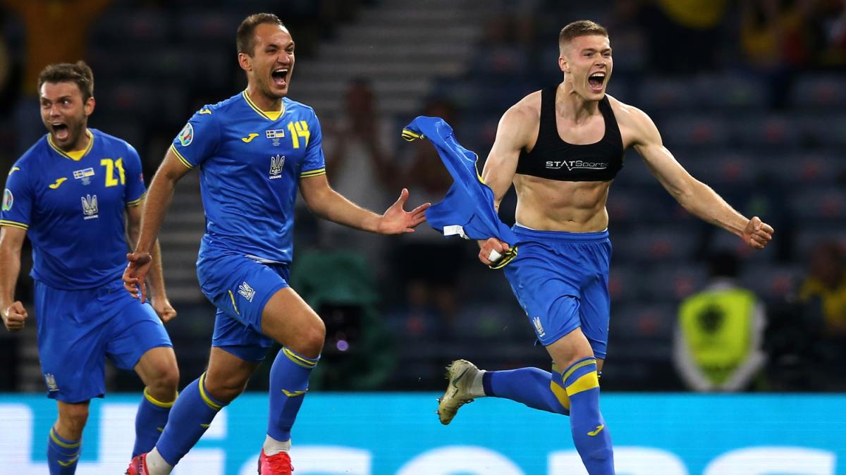 Ucraina-Azerbaijan 2-1 - Dovbyk gioca 90' non riuscendo a trovare il gol